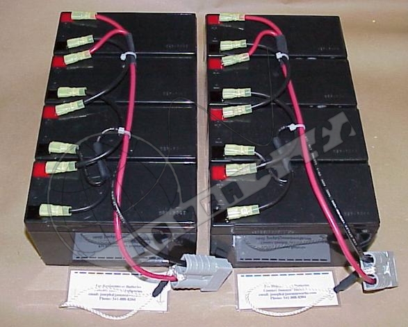 Pacco batterie COMPATIBILE APC RBC12