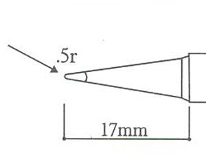 Punta per saldatore T-B NERA - Clicca l'immagine per chiudere