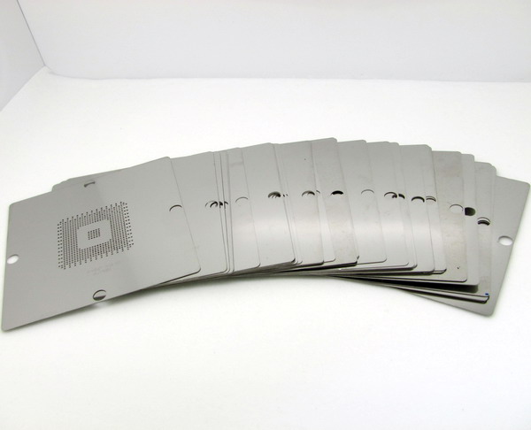 * DISCONTINUATO 23PCS BGA DEDICATED Reballing Stencil Templates * DISCONTINUATO 23PCS BGA DEDICATED Reballing Stencil Templates