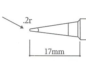 Punta per saldatore Aoyue T-I - Clicca l'immagine per chiudere