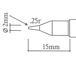 Punta per saldatore Aoyue T-S4 - Click Image to Close