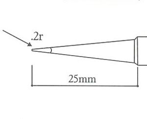 Punta per saldatore Aoyue T-LB Punta per saldatore Aoyue T-LB