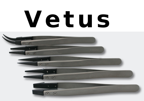 Kit 5 pinzette antistatiche VETUS Kit 5 pinzette antistatiche VETUS