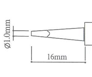 *DISCONTINUATO Punta per saldatore Aoyue T-S9 *DISCONTINUATO Punta per saldatore Aoyue T-S9