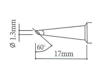 Punta per saldatore Aoyue T-S6 - Clicca l'immagine per chiudere