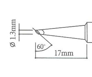Punta per saldatore Aoyue T-S6 Punta per saldatore Aoyue T-S6