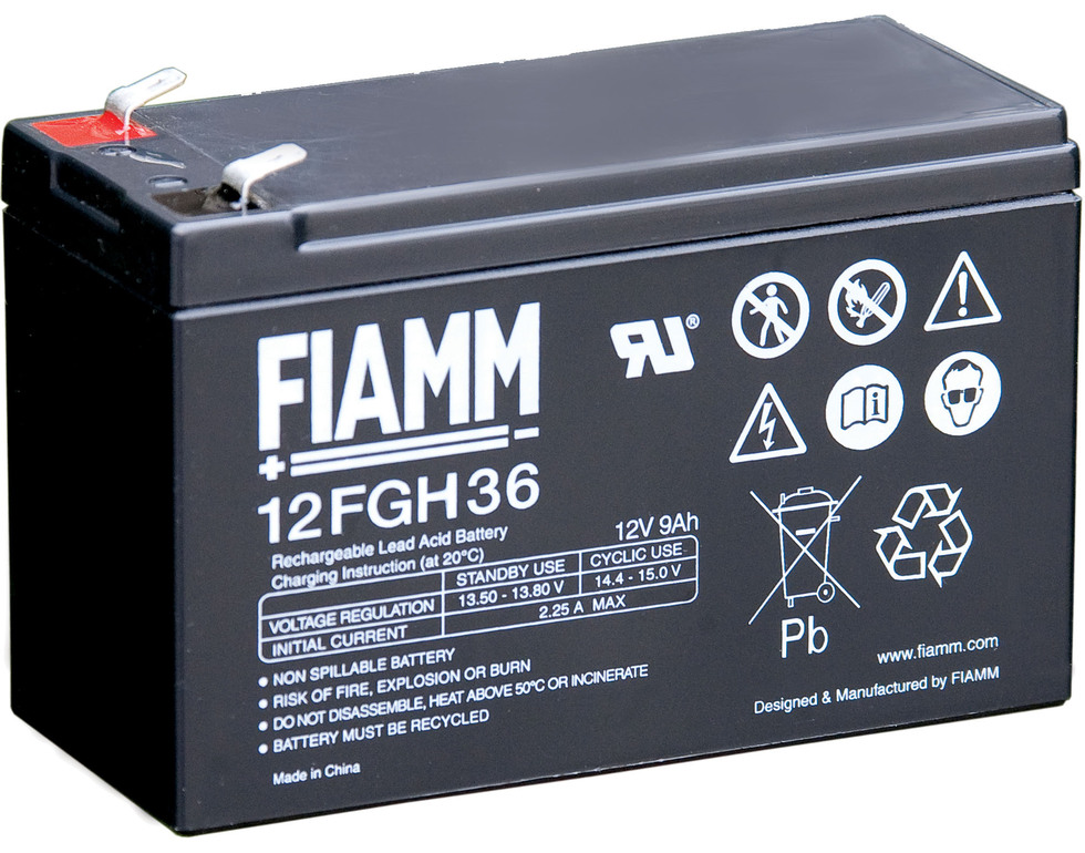 Batteria Fiamm 12FGH36 12V 9Ah Batteria Fiamm 12FGH36 12V 9Ah