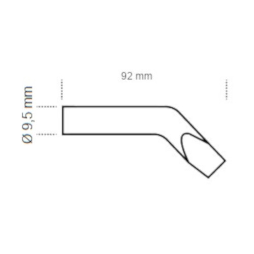 Punta per saldatore 80Watt per Weller e similari - Clicca l'immagine per chiudere