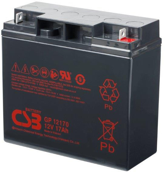 Batteria CSB GP12170 12V 17Ah - Click Image to Close