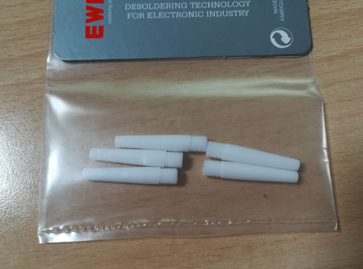*DISCONTINUATO Punte ptfe per pompetta succhiastagno *DISCONTINUATO Punte ptfe per pompetta succhiastagno