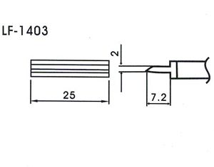 Punta Aoyue WQ-1403 - Click Image to Close