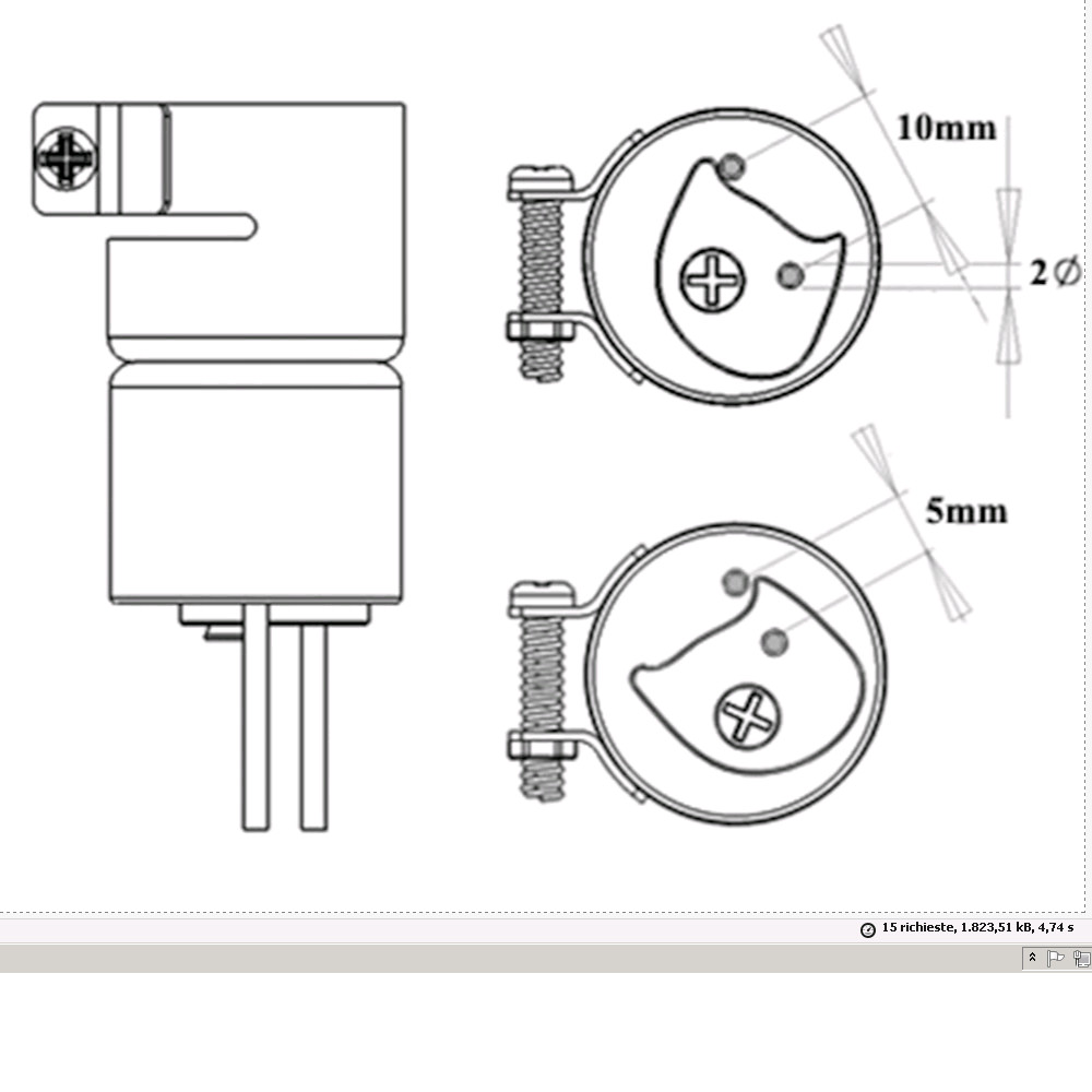 1325 Ugello Dual Single Adjustable - Click Image to Close