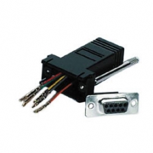 Adattatore Sub-D 9 F/presa tel.8p8c RJ45 Adattatore Sub-D 9 F/presa tel.8p8c RJ45