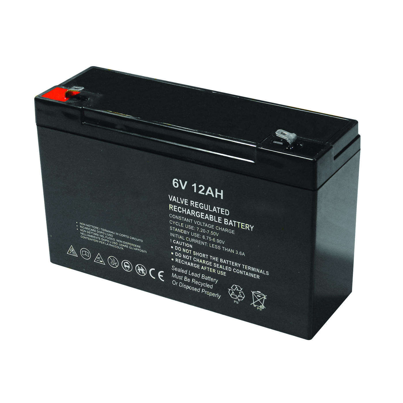 Batteria AP6V12AH 6V 12Ah