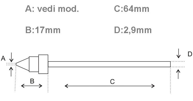 Punta per dissaldatore Aoyue 1.00mm (A+) - Clicca l'immagine per chiudere