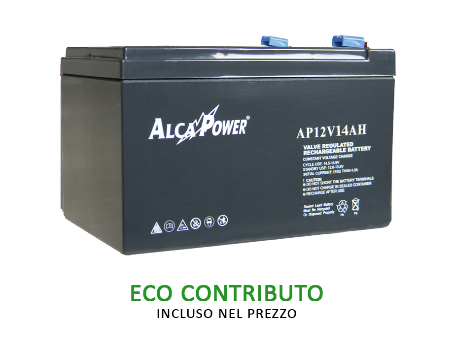 *DISCONTINUATO Batteria AlcaPower AP12V14 12V 14Ah *DISCONTINUATO Batteria AlcaPower AP12V14 12V 14Ah
