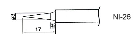 N1-26 Punta 0,5mm - Clicca l'immagine per chiudere