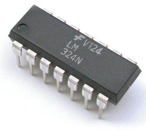 Ampl. Operaz. LM324 DIP14 Ampl. Operaz. LM324 DIP14