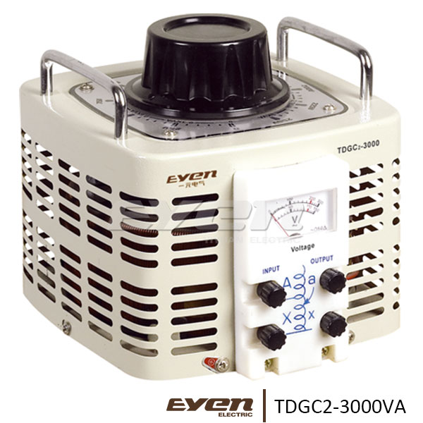 Huayu Trasformatore di Uscita variabile Variac 2 Ampere AC 500 W Tensione variabile da 1 a 250 Volt Uscita
