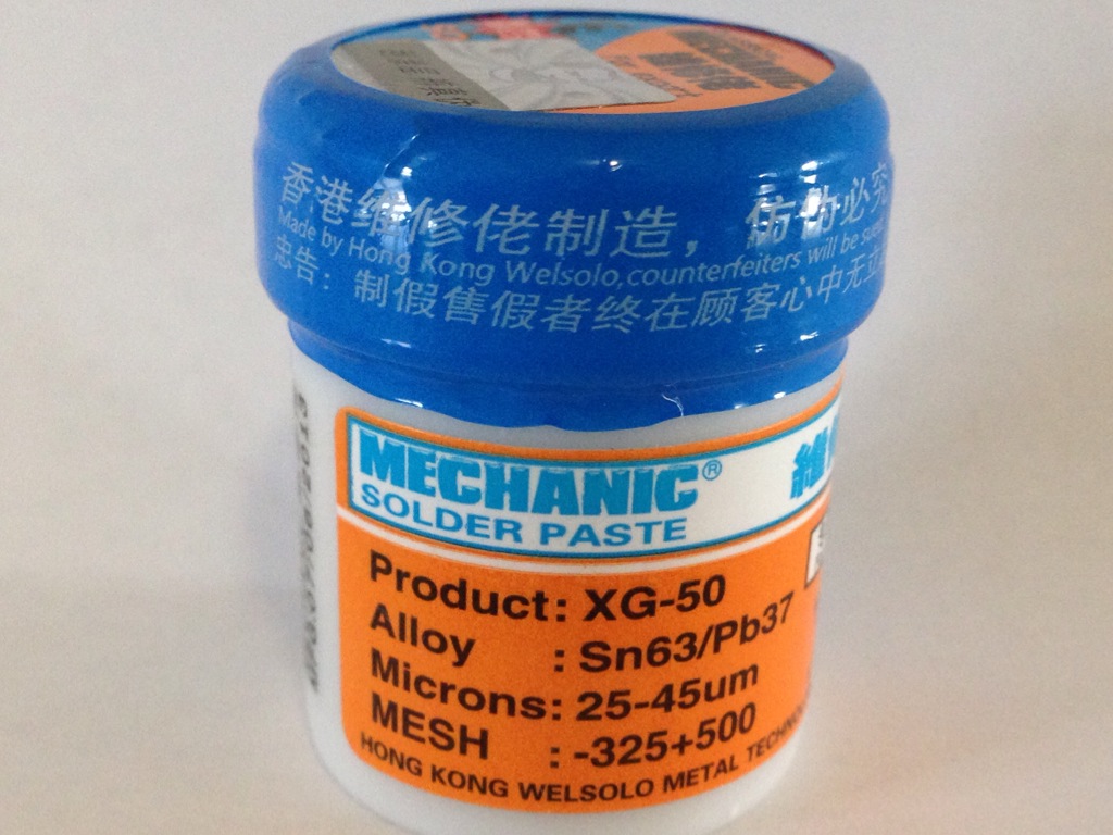 Solder Paste Mechanic 35g - Clicca l'immagine per chiudere