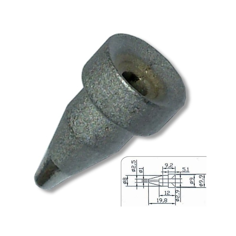 Punta per dissaldatore 1,0mm Zhongdi / Lafayette N5-1 - Clicca l'immagine per chiudere