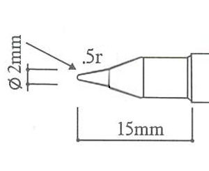 Punta per saldatore T-S4b