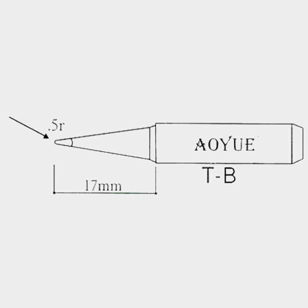 Punta per saldatore Aoyue T-B - Click Image to Close