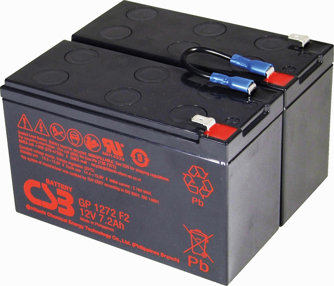 Pacco batterie COMPATIBILE APC RBC5 CSB