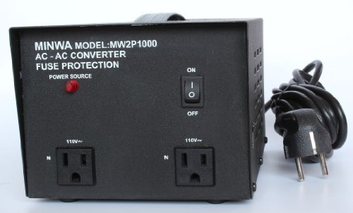 MW 2P1000CE Autotrasformatore 220-110V 800Watt