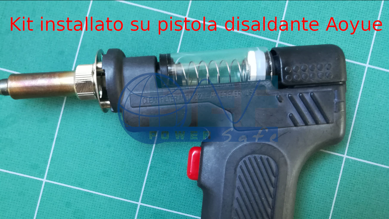 Kit filtro pistola dissaldante