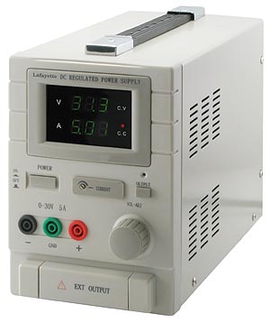 *DISCONTINUATO Lafayette AQL-5A Alimentatore 0-30V 0-5A - Clicca l'immagine per chiudere