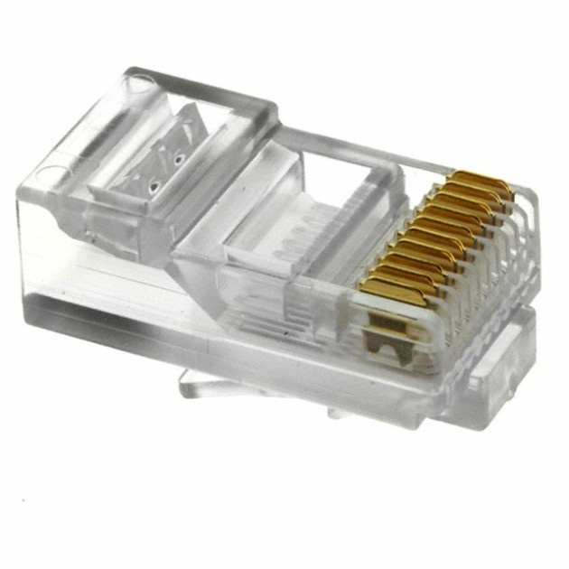 Plug RJ50 10poli 10 contatti - Clicca l'immagine per chiudere