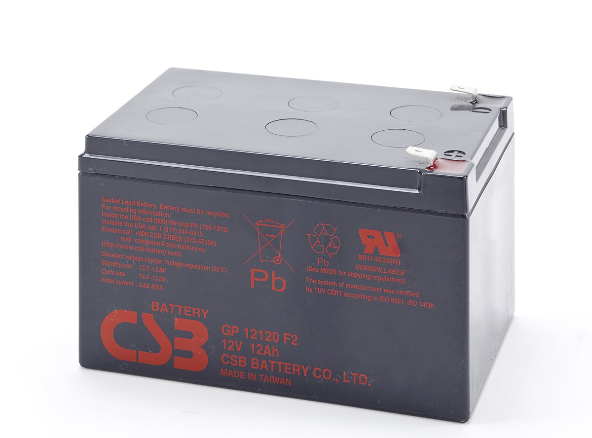 Batteria CSB GP12120 CSB 12Ah - Clicca l'immagine per chiudere