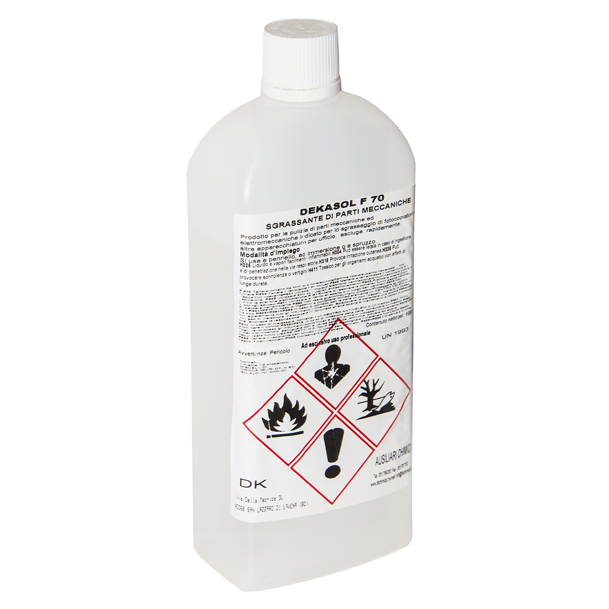 Detergente Dekasol F70 1000ml - Clicca l'immagine per chiudere