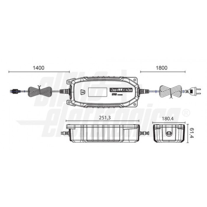 KCP8000/U 7.5A 12/24V 18-240Ah Pb & LiFePO4 - Clicca l'immagine per chiudere