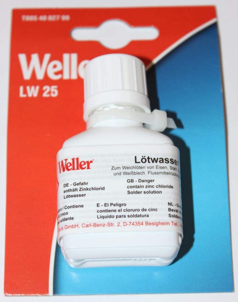 FLUSSANTE SINTETICO WELLER LW25 25ML CON PENNELLO