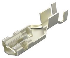 Terminale a crimpare femmina, 6.43 (W) x 0.84mm, placcato Nichel