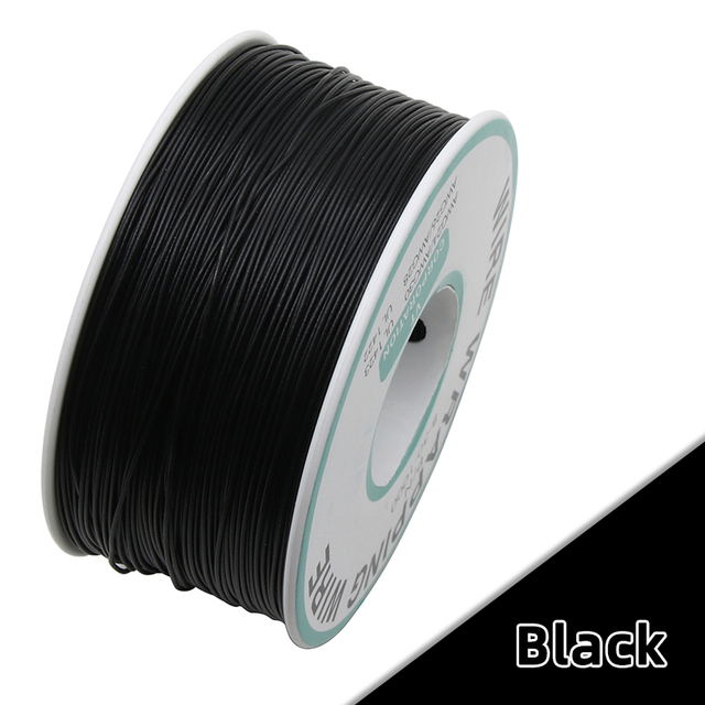 Filo 250 Metri 30AWG Nero - Click Image to Close