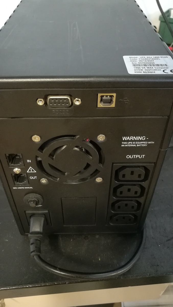 UPS ADJ 1400 Plus