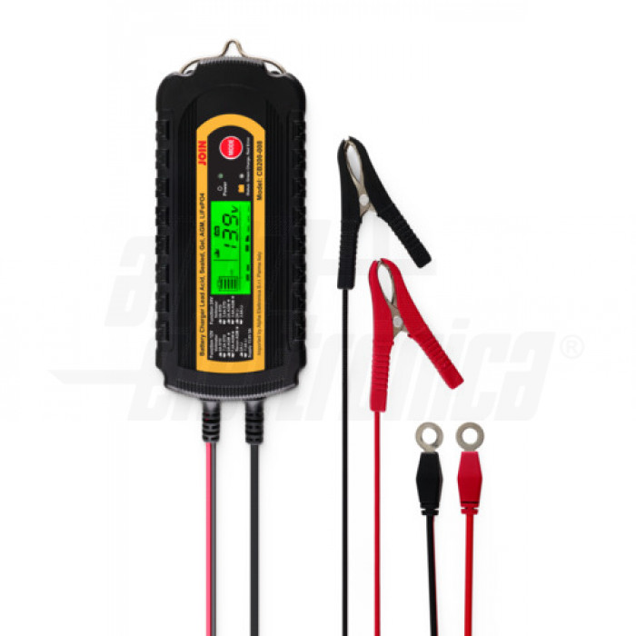 Carica batterie 2/3,6/7,2A 12/24V 5-144Ah Pb/LiFePO4 9fasi IP65 Carica batterie 2/3,6/7,2A 12/24V 5-144Ah Pb/LiFePO4 9fasi IP65