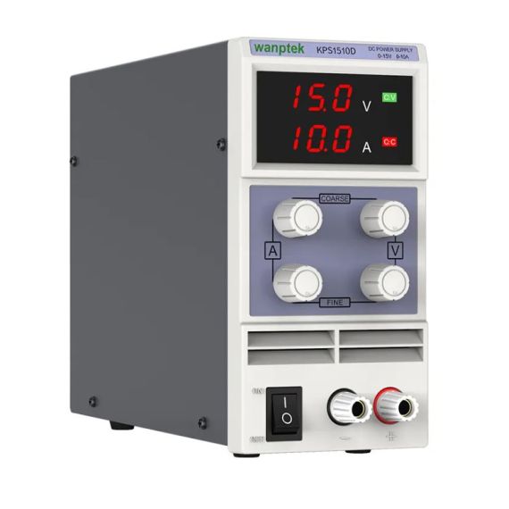 Alimentatore compatto 0-30V 0-10A regolabile display LCD